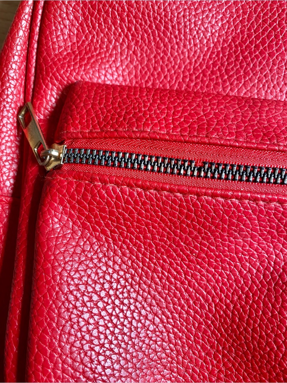 Red Mini Backpack - Picture 3 of 7